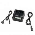 Sony AC-VQV10 (AC-VQV10) AC High-Speed Dual Battery Adaptor/Charger for P, H and V series batteries Sony AC-VQV10 (AC-VQV10) AC High-Speed Dual Battery Adaptor/Charger for P, H and V series batteries